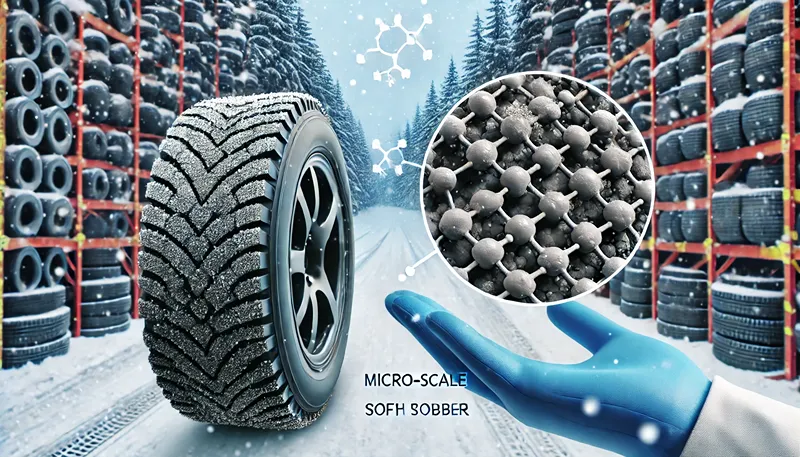 ナノ凹凸ゴムと液状ファルネセンゴムの技術差