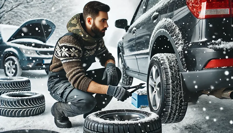 慣らし運転不要ですぐに雪道へ
