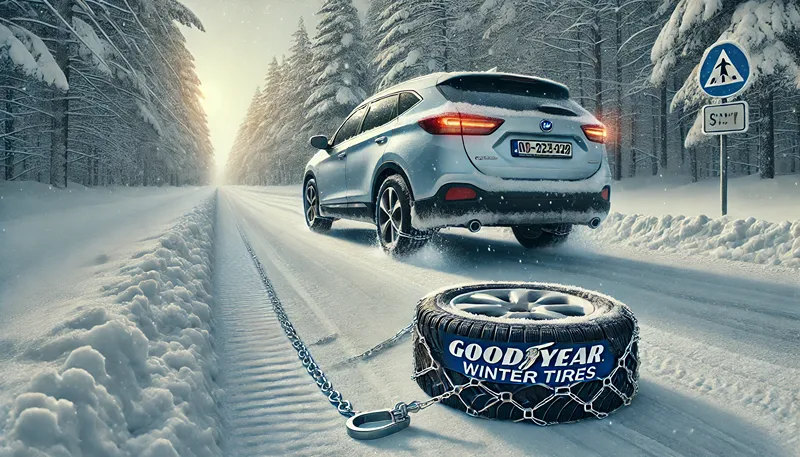 グッドイヤーのスタッドレスでアイスバーンを走る結論