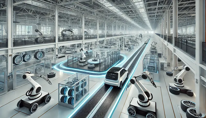 最新鋭工場のインダストリー4.0