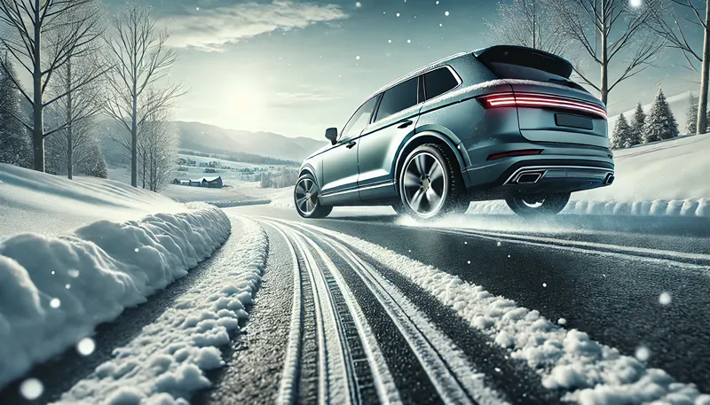 乾燥路面での走行安定性の変化