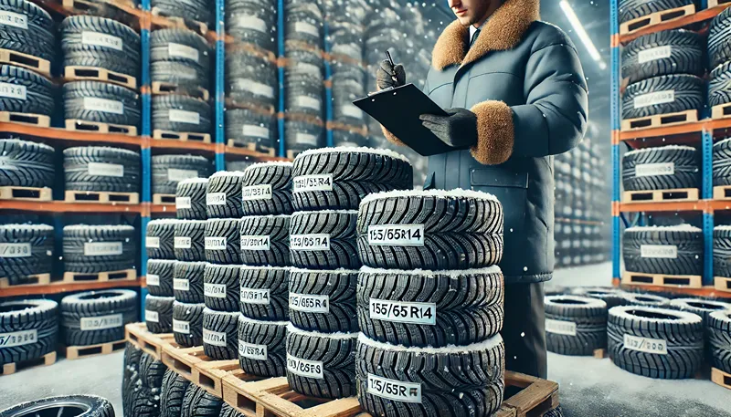 155/65R14など主要サイズの流通