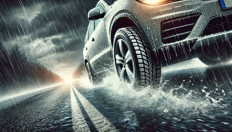 夏の雨の日は滑る危険性が高いのか