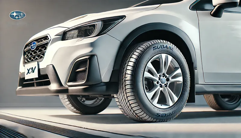 スバルXVのホワイトレター装着の注意点