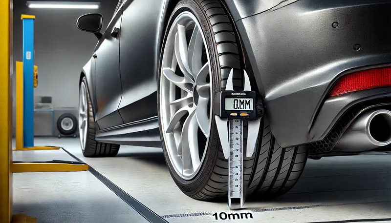 タイヤのはみ出しに関する規制