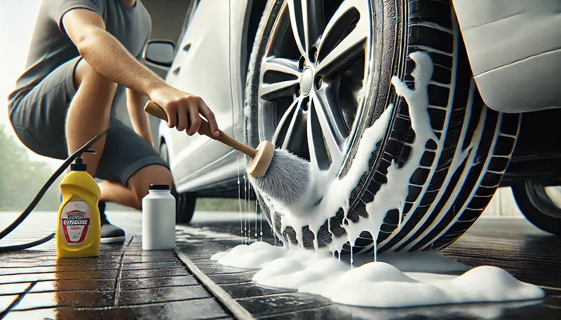 ホワイトレターの洗い方