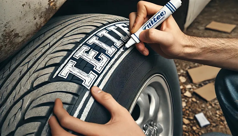 白くならない時は補修用マーカーでリカバリー