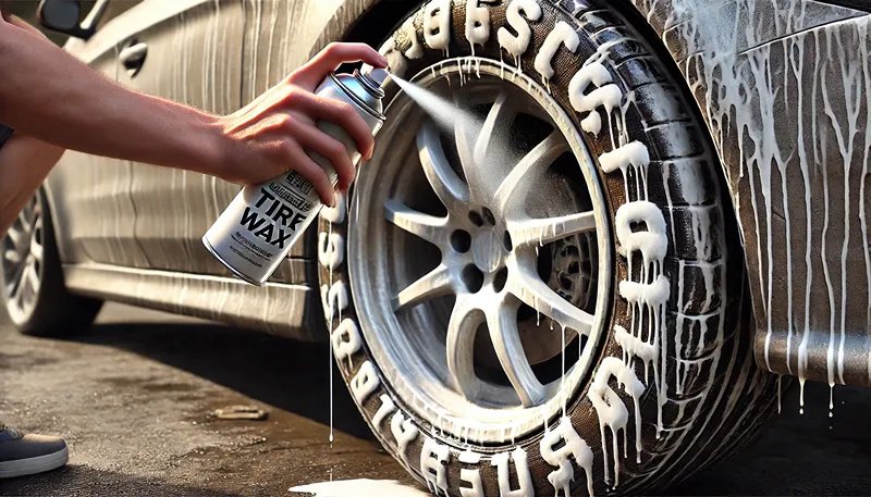 油性タイヤワックスが劣化や黄ばみを早める理由