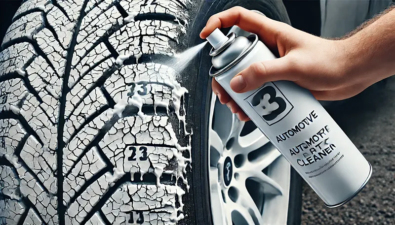 パーツクリーナーでの洗浄はひび割れの原因になる