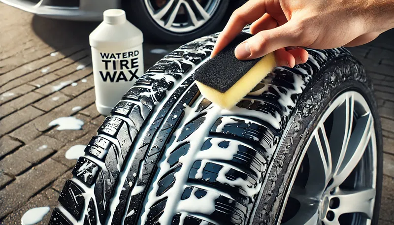 ホワイトレタータイヤ用ワックスの選び方と塗り方