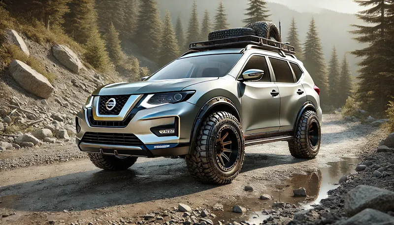 エクストレイルT32のオフロードタイヤ装着とカスタム