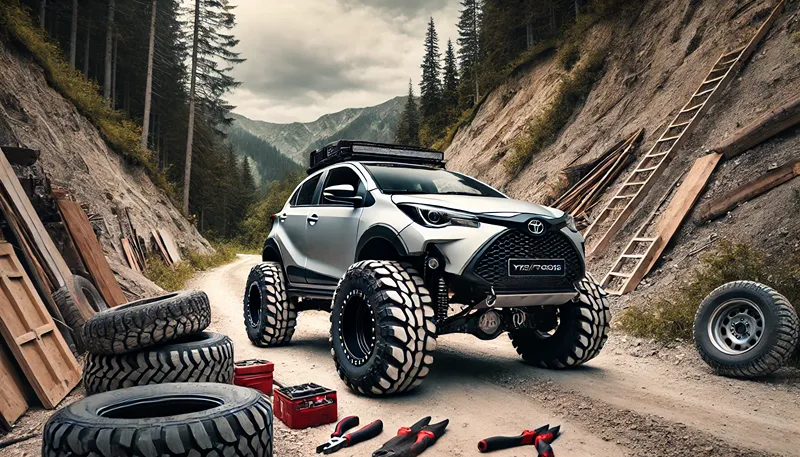 リフトアップタイヤの装着事例