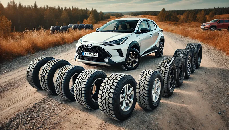 ヤリスクロスにおすすめのオフロードタイヤ