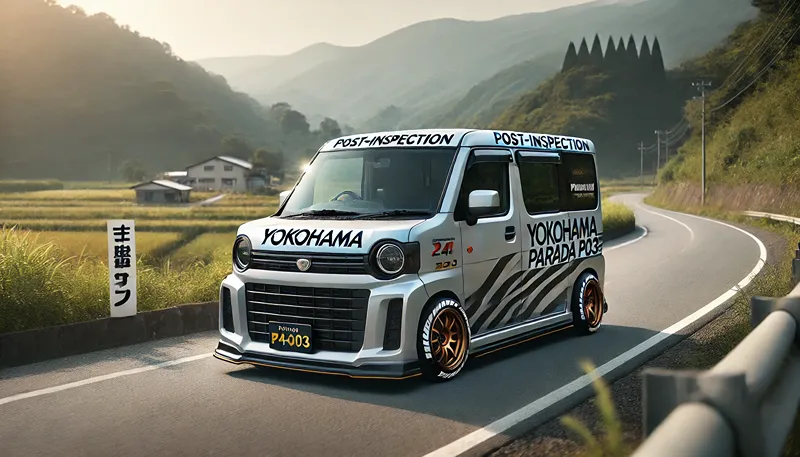 ヨコハマPARADA PA03 14インチを車検後も楽しむ