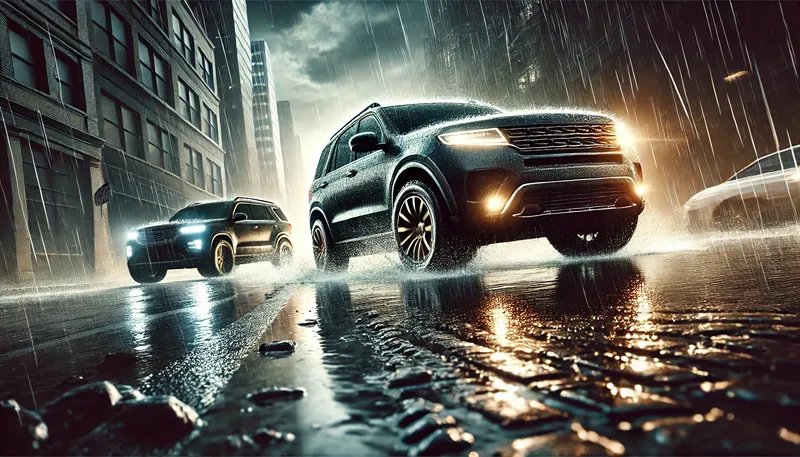 見た目で選ぶと後悔？オールテレーンタイヤとオールシーズンタイヤの違いは雨の日の安全性