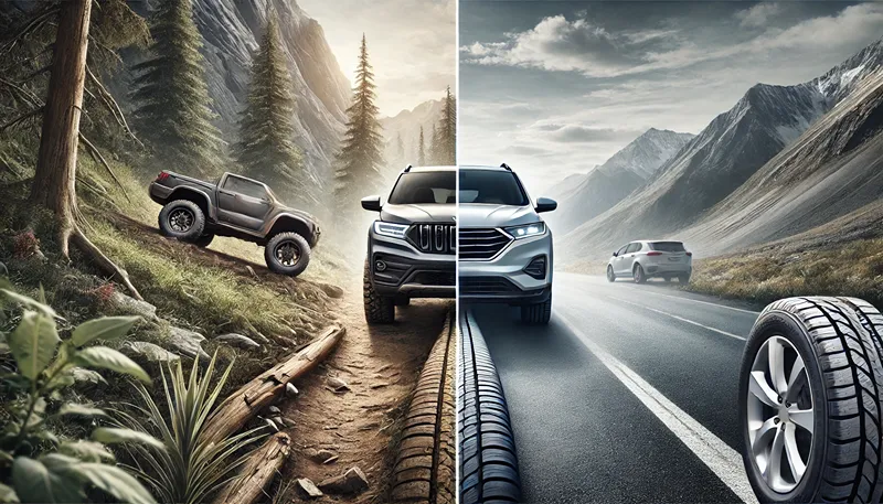 オールテレーンタイヤとオールシーズンタイヤの違いは