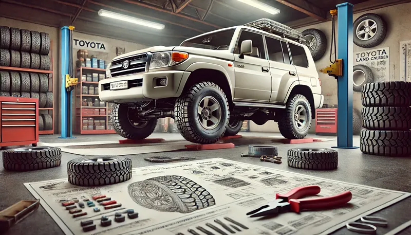 ランクル250にオールテレーンタイヤを履く注意点