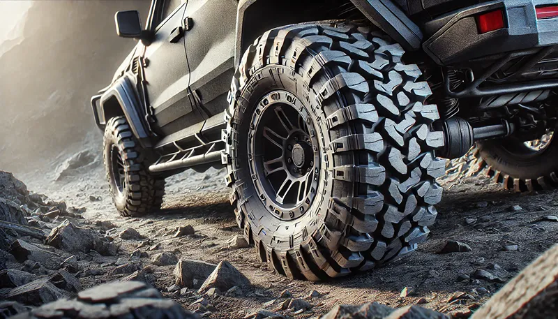 サイドウォールの強度がパンクを防ぐ仕組み