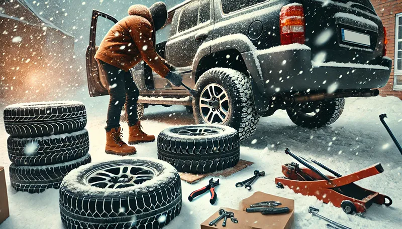 スタッドレスタイヤへの履き替え基準