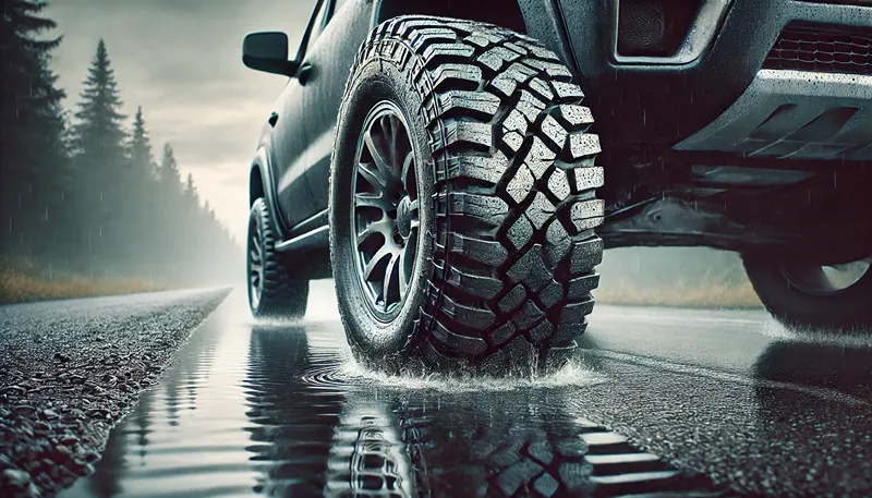 残り溝の深さとウェット性能の低下