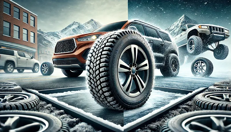 オールテレーンタイヤとスタッドレス比較！履きっぱなしは危険？雪道の限界と年間コストの真実