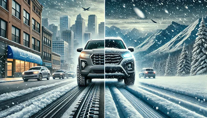 オールテレーンタイヤとスタッドレスの比較総括