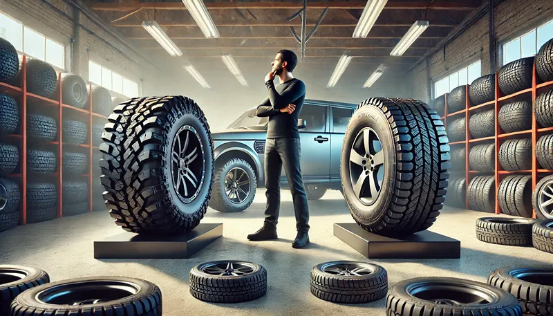 オールテレーンタイヤとノーマルタイヤの違いと選び方