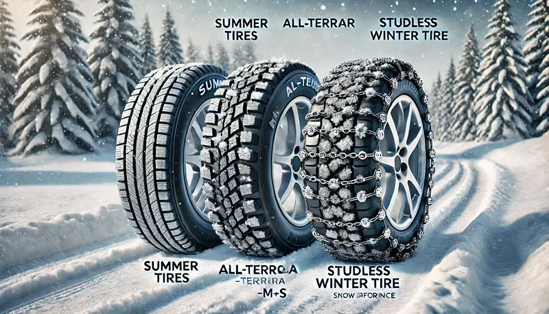 スタッドレスとの性能比較