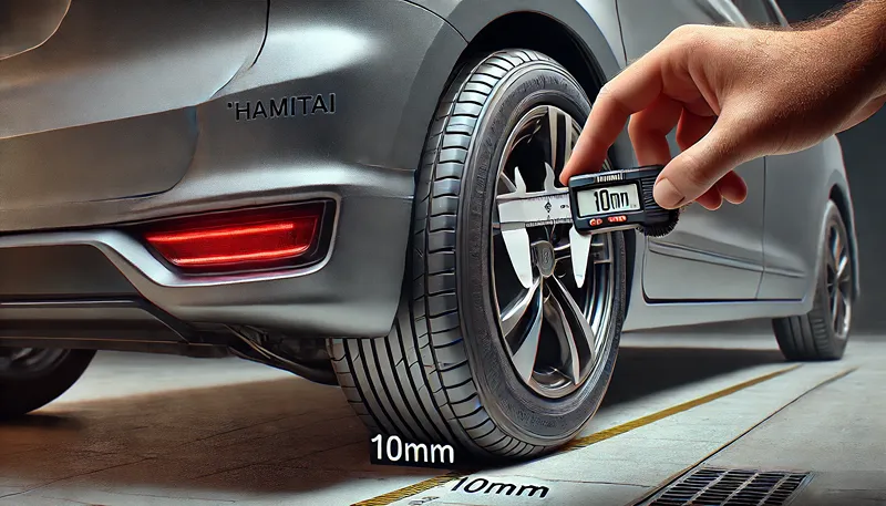 車検をクリアするハミタイ対策の基準