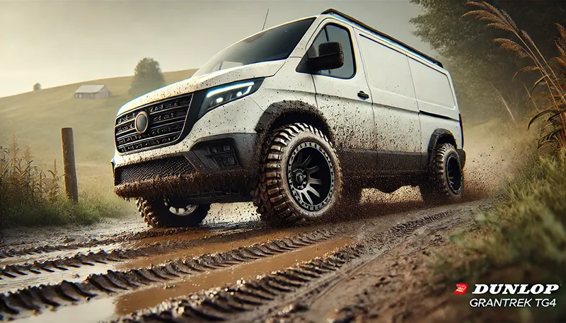 悪路に強いダンロップグラントレック