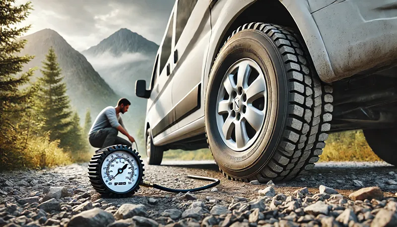 オフロードタイヤの空気圧と寿命管理