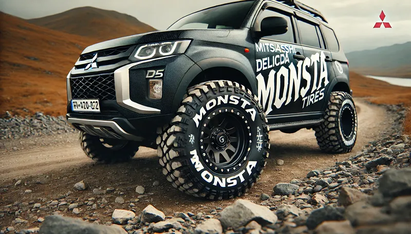 人気のホワイトレターならモンスタタイヤが鉄板