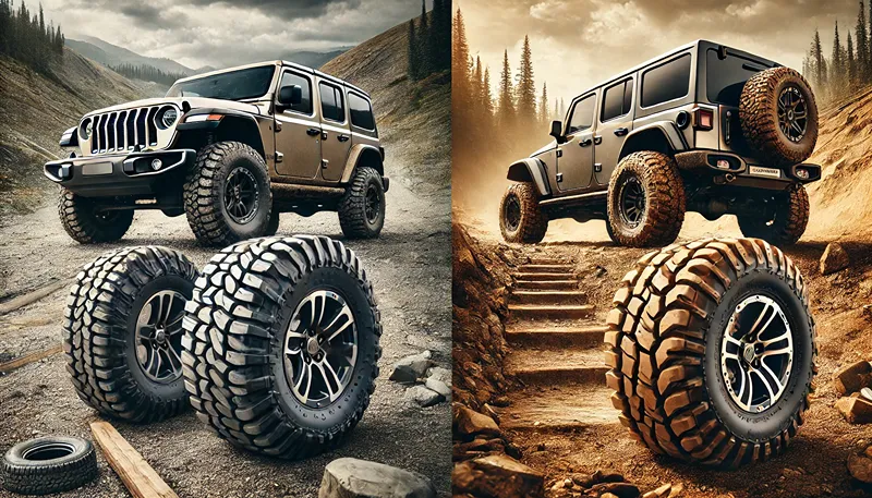 オールテレーンとマッドテレーンの特徴