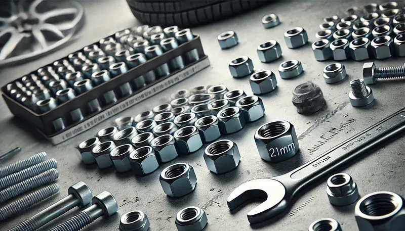 ホイールナットのサイズと21HEX