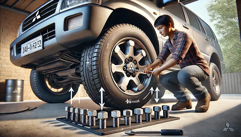 ナットを締める対角線の順番とコツ