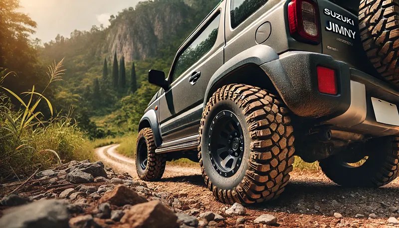 ジムニーのジオランダー空気圧設定