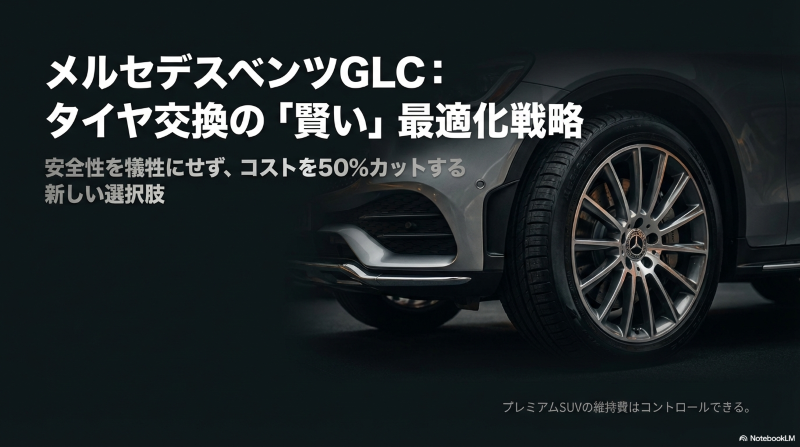 ベンツGLCのタイヤ交換費用を安全性を犠牲にせず50%カットする新しい選択肢と最適化戦略