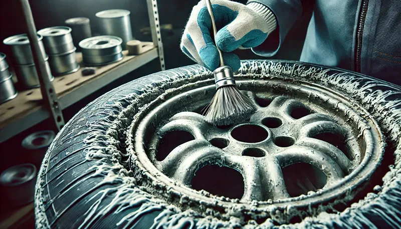 エア漏れの原因となるリム腐食対策