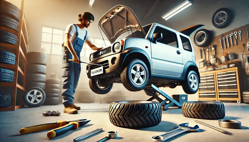 ハスラーのタイヤ4本セットの値段を抑える交換術