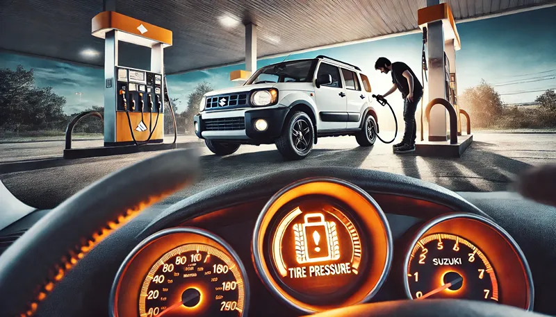 警告灯リセットは罠？ハスラーのタイヤ空気圧の正解と燃費アップの裏技