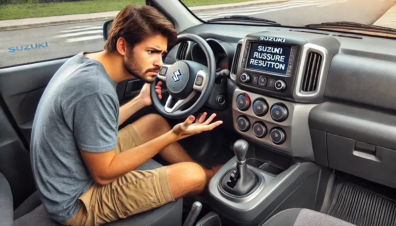 警告灯のリセットボタンは存在しない