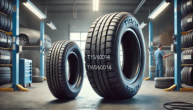 指定タイヤサイズと14インチの規格