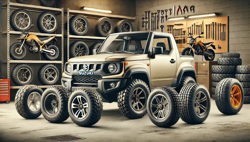 ハスラーのタイヤサイズ選びとカスタム