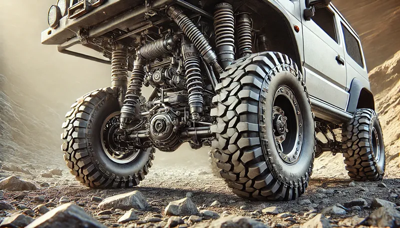 バネ下重量の増加が与える影響