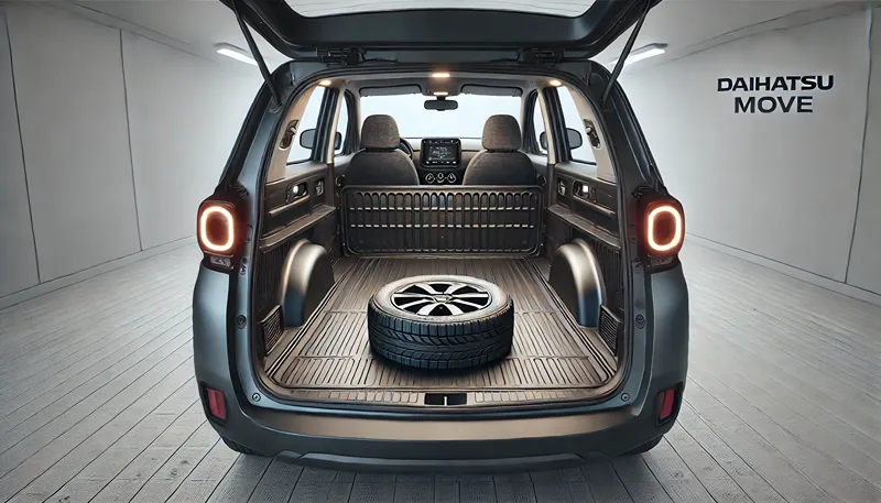 なぜムーヴにスペアタイヤがないのか理由を解説