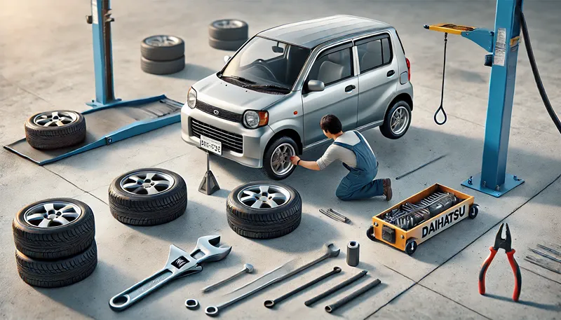 ムーヴのタイヤ交換とトルク管理まとめ