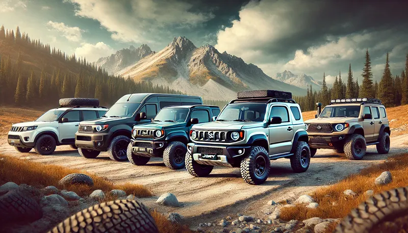 ジムニーなど車種別の適合と評価