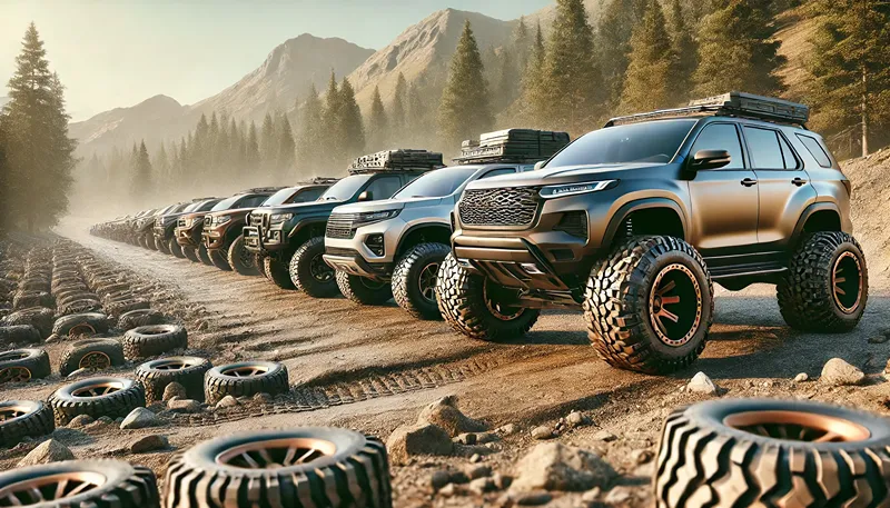 車種別オフロードタイヤのインチダウン適合戦略