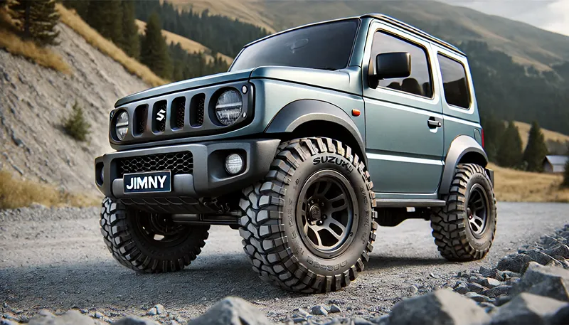 ジムニーのホイールハウス制約とサイズ選定