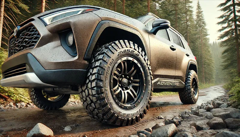 16インチの迫力！245/70R16の注意点